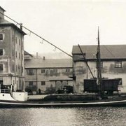 Fortuna zeilend op de Waddenzee